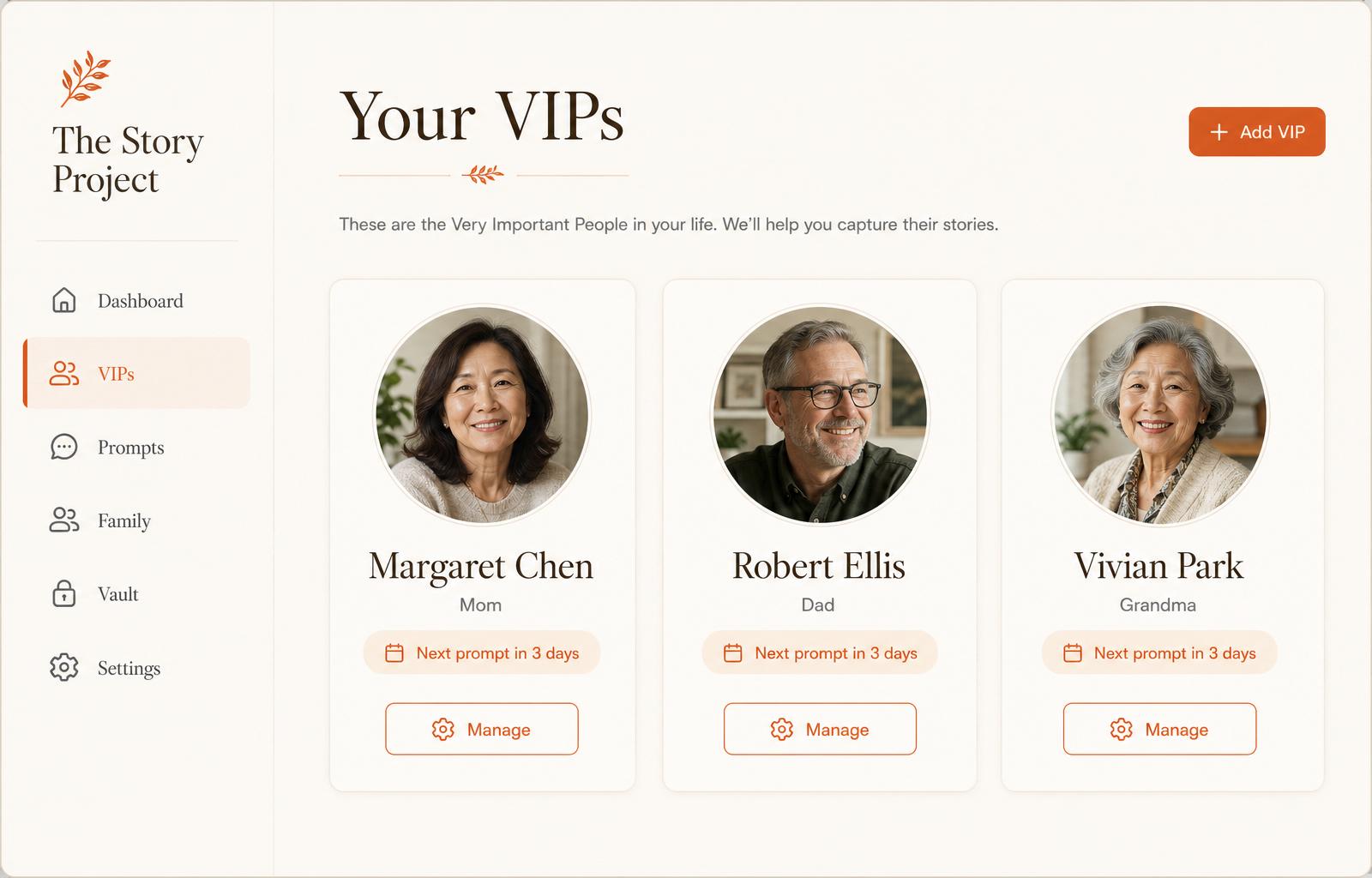 Your VIPs