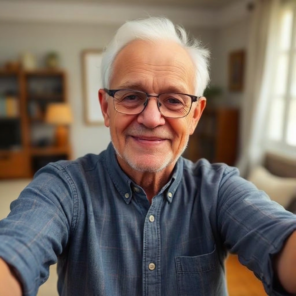 Selfie of Robert · husband